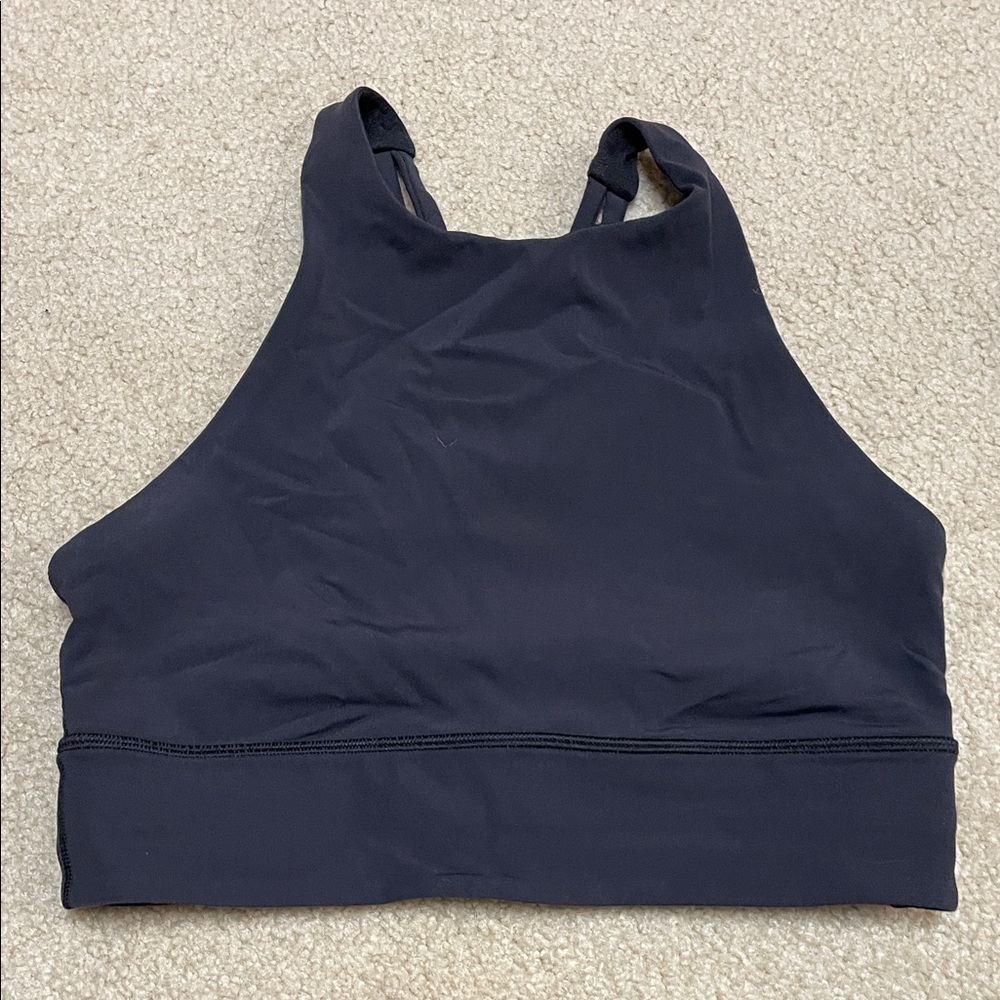 Women's Black High-Neck Sports Bra lululemon